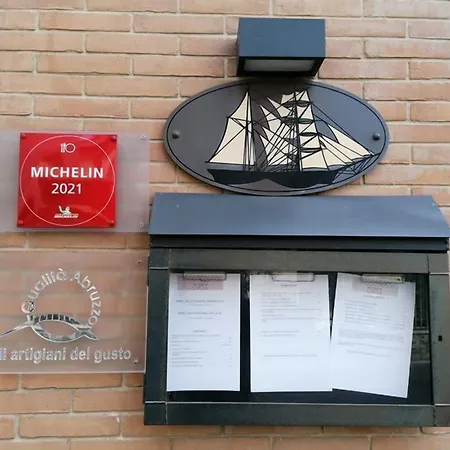 Отель Ristorante Lucia - 100 Mt Dal Mare Джулианова